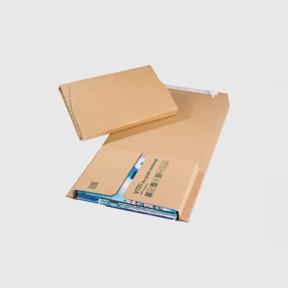 thumbnail image 2 of 10 Pack MABC01VD Cardboard Magazine Comic Book Box Mailers – Shipping Storage By Square Deal 2 of 5